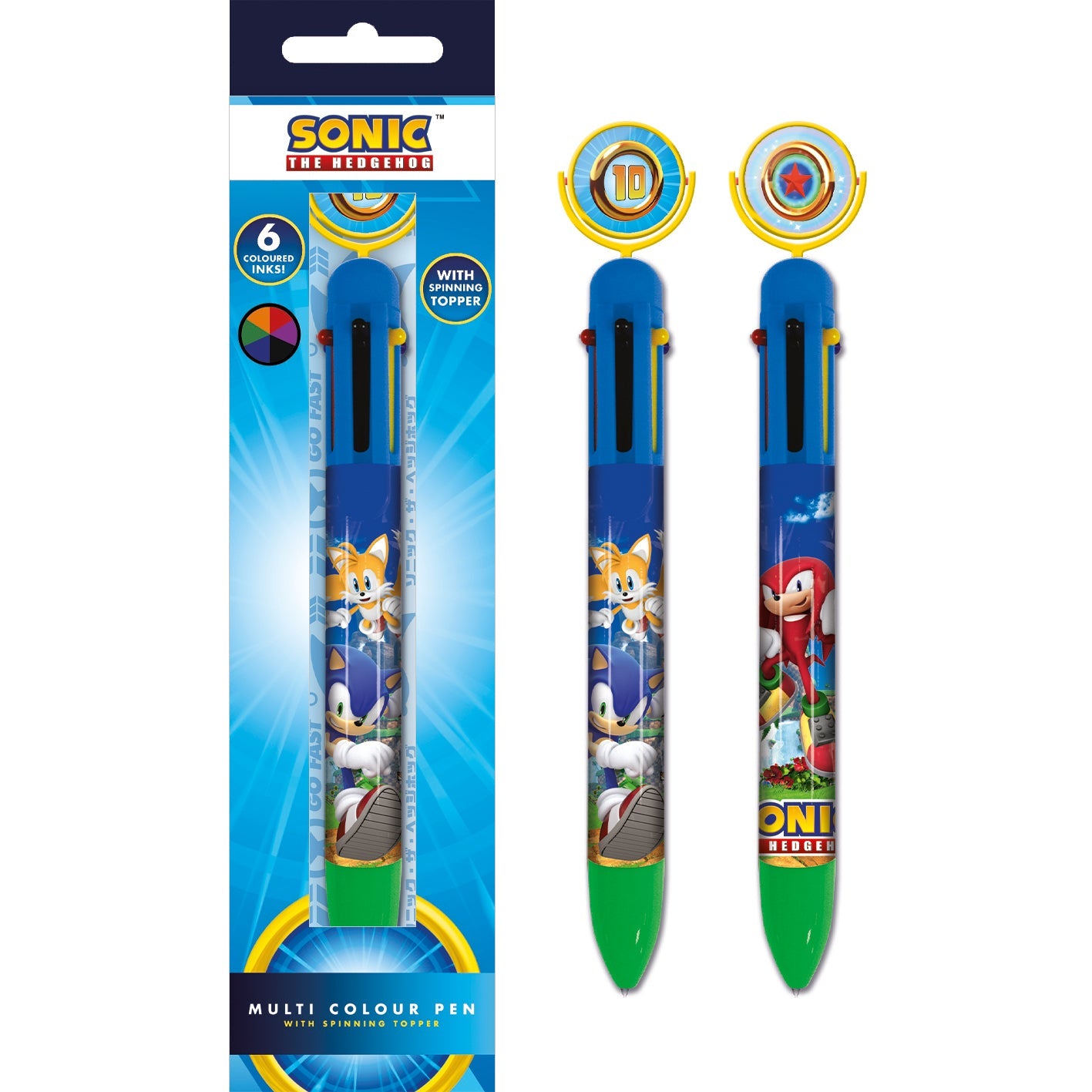 Penna Multicolore Sonic The Hedgehog - Sr74296 Penna Multicolore Sonic The Hedgehog - Sr74296